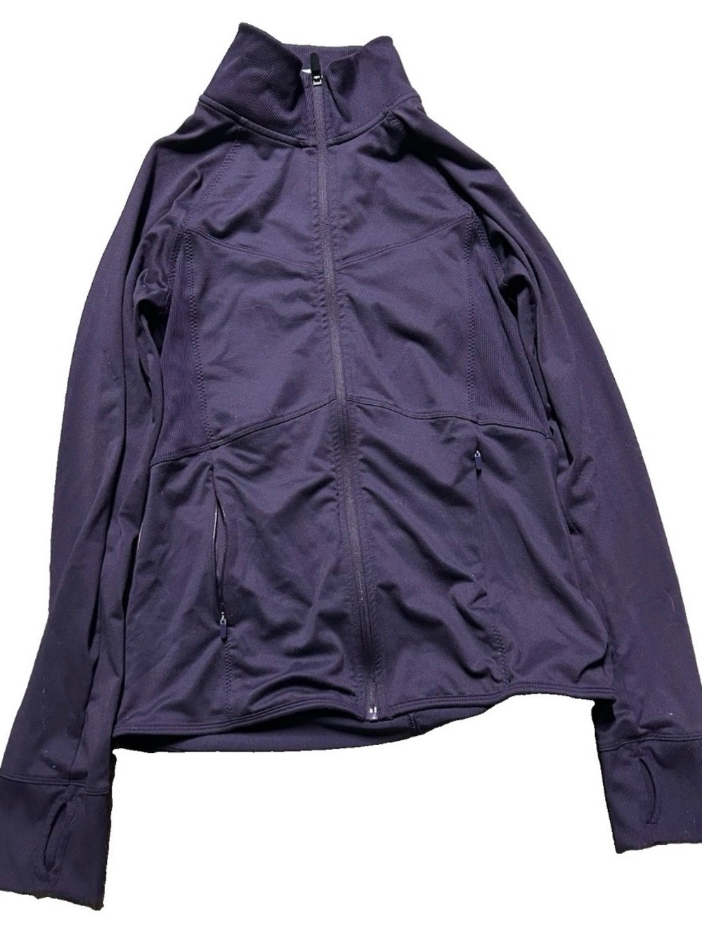 Women’s Champion Purple Full Zip Track Jacket Size Small